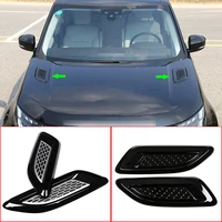 for land rover discovery 5 lr5 l462 2017 2020abs plastic car hood air vent outlet wing decorative cover trim exterior accessory