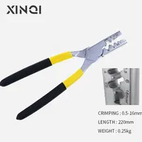 0.5-16mm germany style mini crimping pliers for Cable End Sleeves Special tube terminals VE Crimping Tools