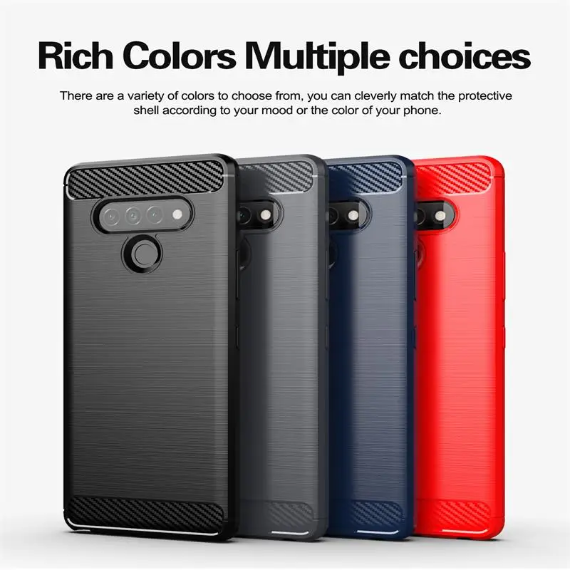 

For LG K30 K40 K40S K41S K42 K50 K50S K51 K51S K52 K61 K62 Plus K71 K92 5G K20 2019 K22 Case Shockproof Silicone Cover