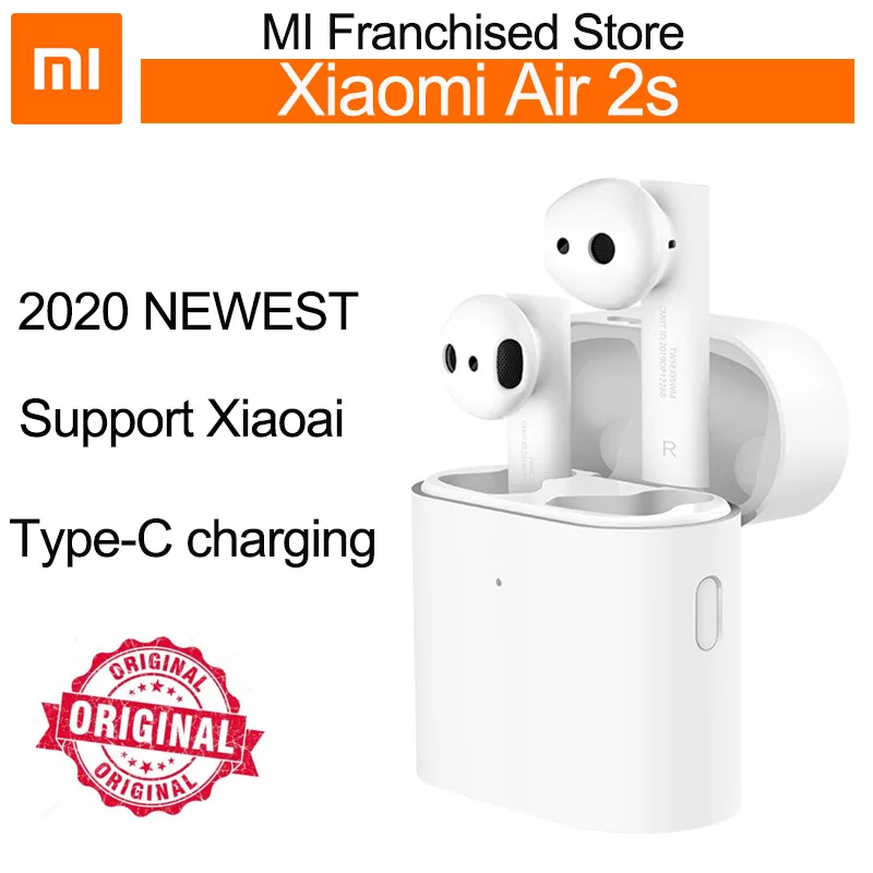 Наушники Xiaomi mi air 2s t 2020 новейшие TWS наушники bluetooth 5 0 Airdots Pro гарнитура зарядный