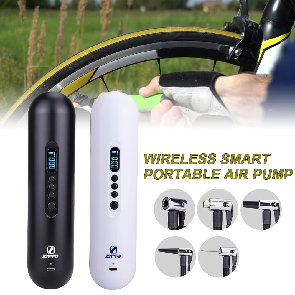 

A3 Electric Bicycle Pump Car Tyre Inflator High Pressure Portable Air Pump for Balls 150psi Bicycle Accessories