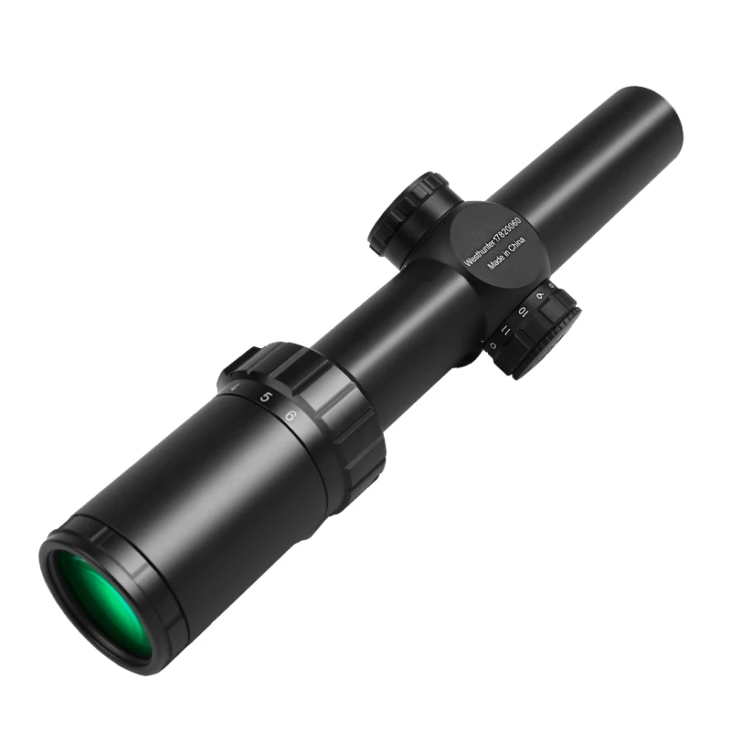 Компактный оптический прицел WESTHUNTER ST R 1 6X24IR с быстрой прицельной подсветкой