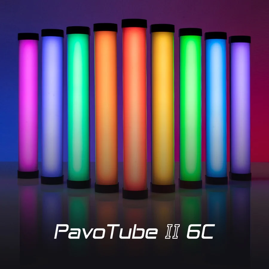 Nanguang Nanlite PavoTube II 6C светодиодный RGB светильник трубки Портативный ручной