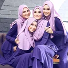 Модный шифоновый мусульманский хиджаб премиум-класса, женский головной убор, тюрбан, исламский головной убор, длинная шаль, платок