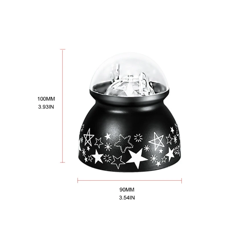 

USB rotating KTV stage projection light LED colorful stage light water ripple sun pattern night light for gift stage lights