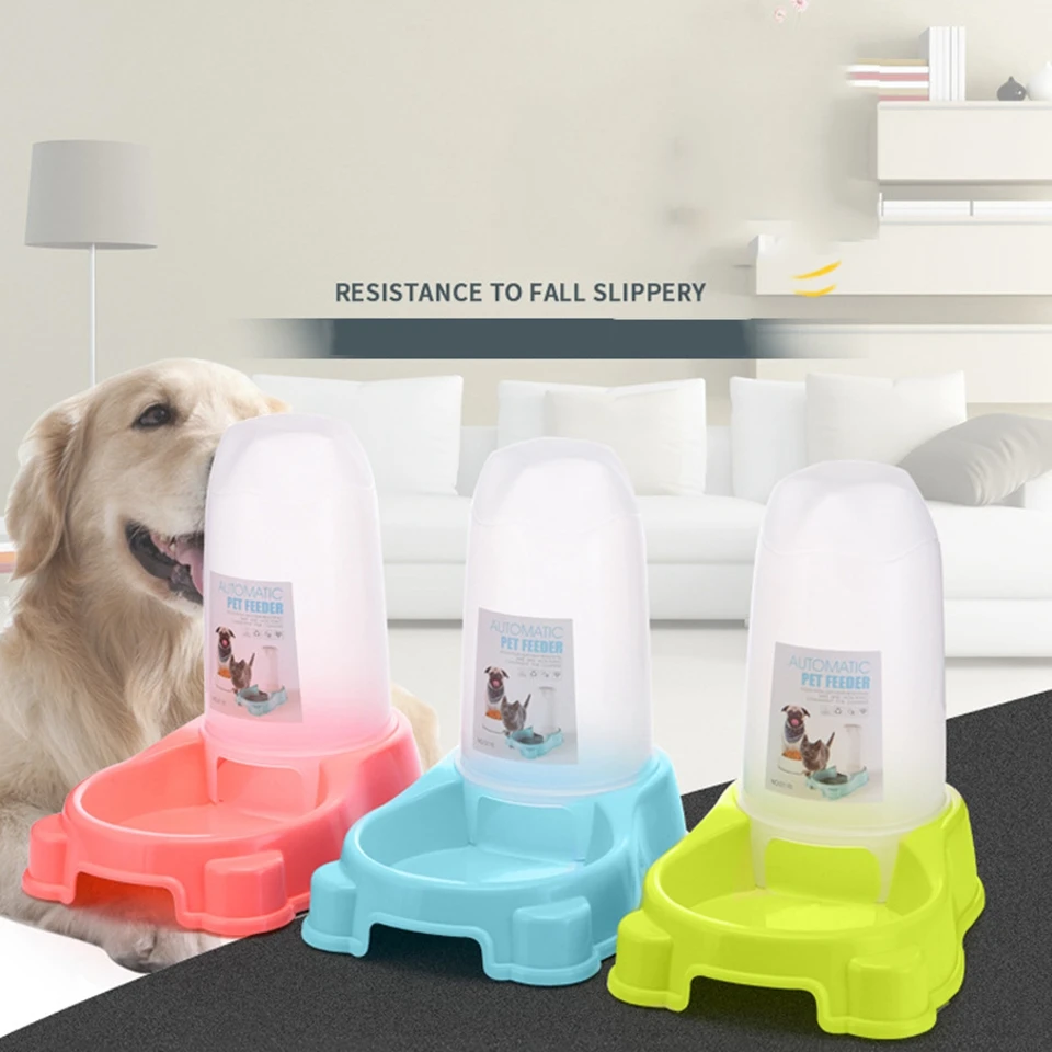 Собака и кошка автоматическая кормушка сиппер сухой корм для животных чаша