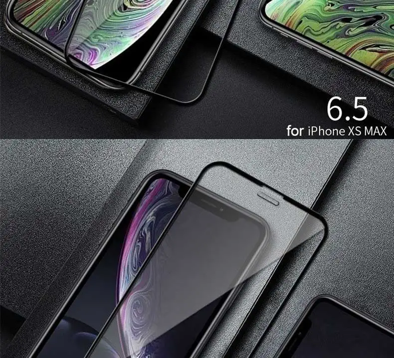 100D Защитное стекло для iPhone X XR 11 Pro Xs Max XS защита экрана полное покрытие для iPhone 7 6S 6 8 Plus Закаленное стекло пленка