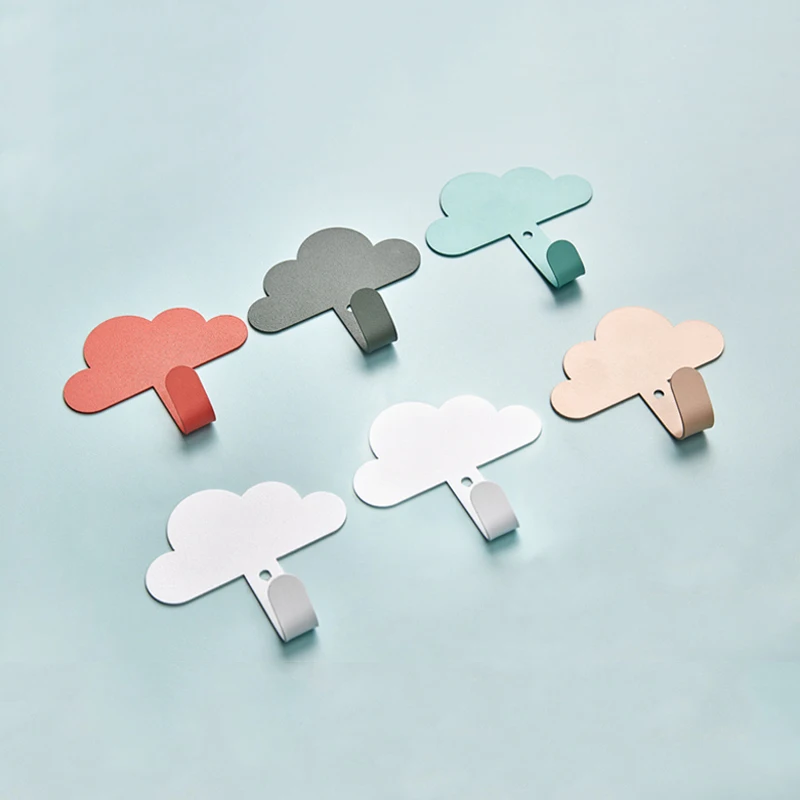 Полезная Nordic крючок облако Форма вешалка для одежды настенный стена детской