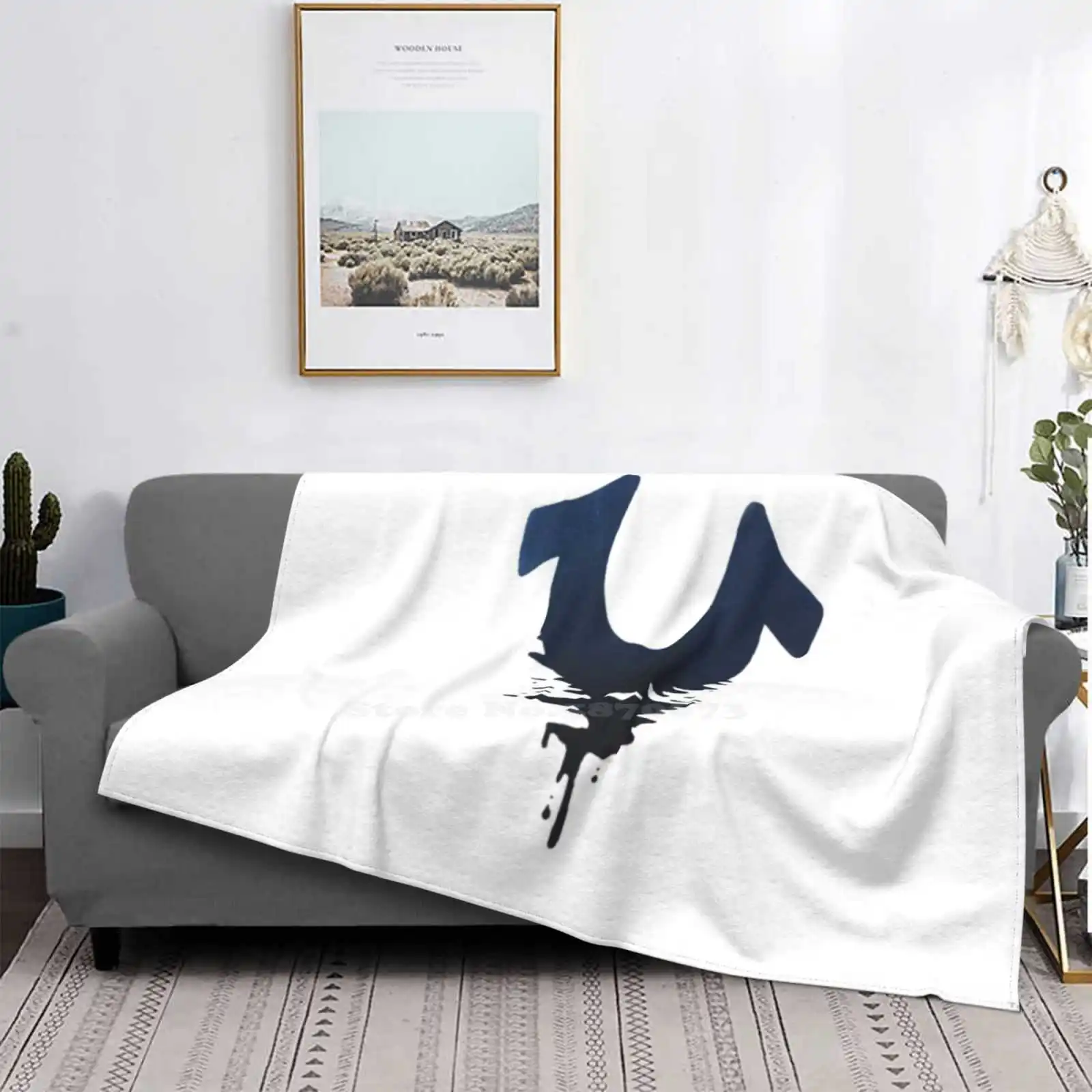 Manta de Franela suave fina y ligera, Jeans de diseño creativo