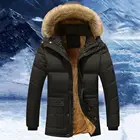 Удобная мужская куртка, качественная работа, полиэстер, теплая гладкая Мужская толстовка на молнии, куртка на зиму