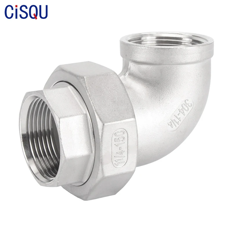 

Заводская Pric 304 внутренняя резьба из нержавеющей стали, регулируемый равный коленчатый