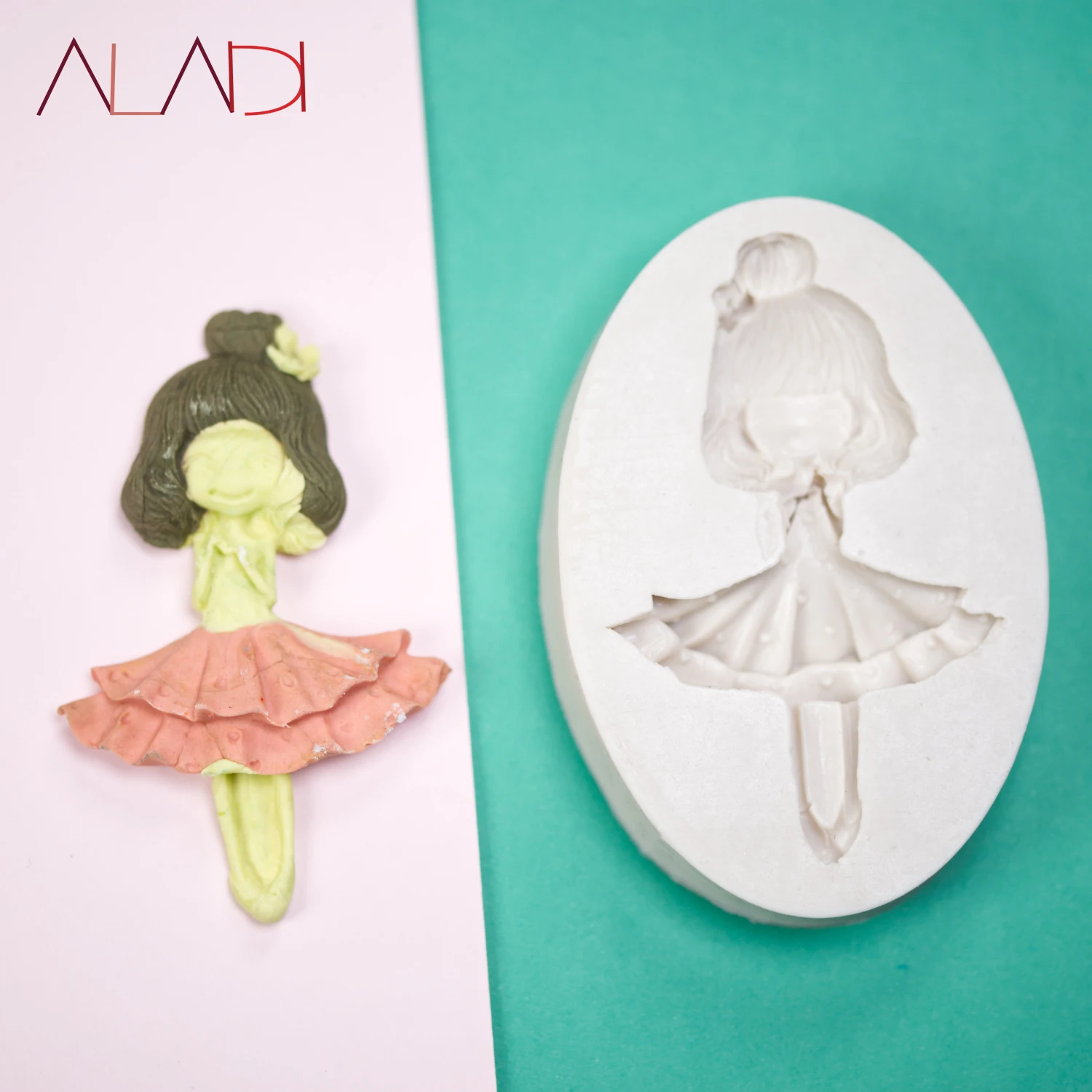 

Girl-Shaped Silicone Molds For Candy, Sugar-Like, Chocolate, Pastry, Cake Decoration Utensils AD178