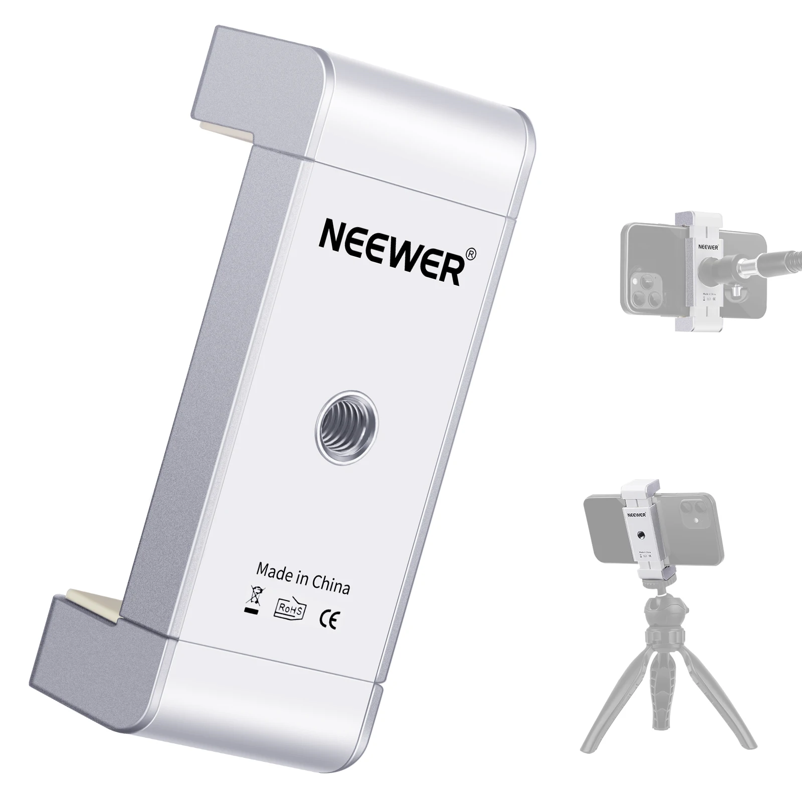Neewer легко настраиваемый двусторонний Штатив для смартфона с пружинным замком