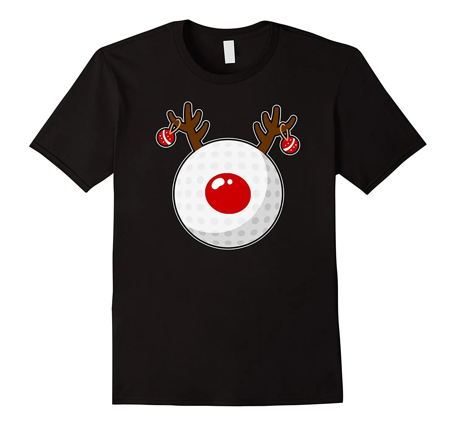 

2021 New Reindeer Golfes T-shirt Funny Christmas Golfes Clubs Gift 2018 Brand T Shirts Men Fashion Summer Fashion Tees