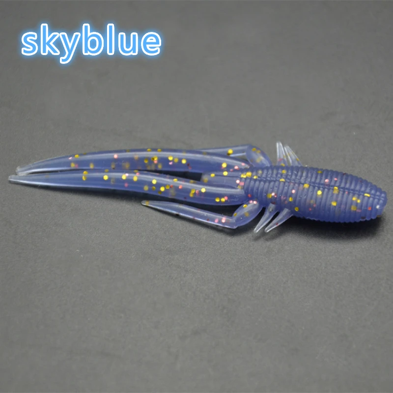 7 см 2 г Мягкая силиконовая приманка для рыбной ловли медленно Тонущая