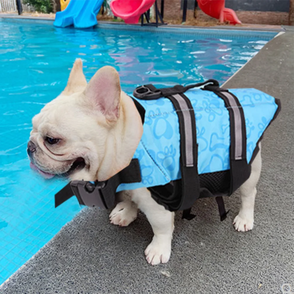 Спасательный жилет для собак купальный с принтом одежда больших на лето | Дом и