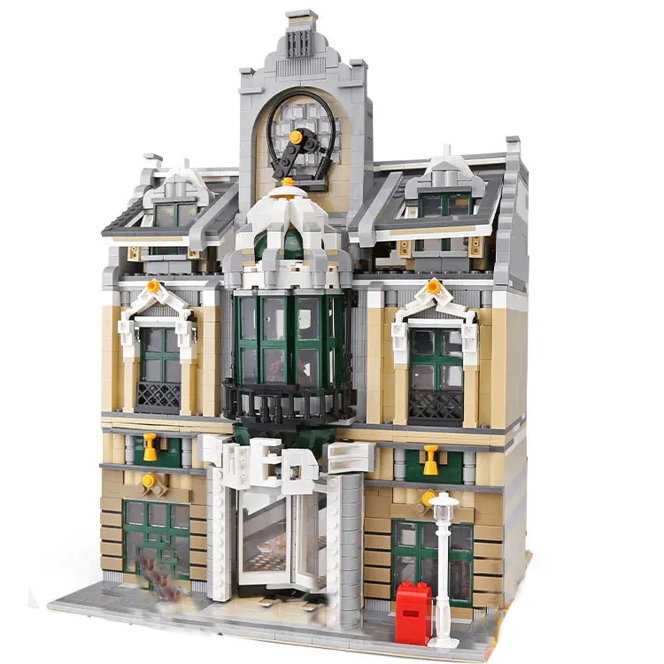 

Creator Expert Moc Bricks City Streetview Model Bricks QL0922 2039PCS European Mall Modular Building Blocks Toy Model Bricks