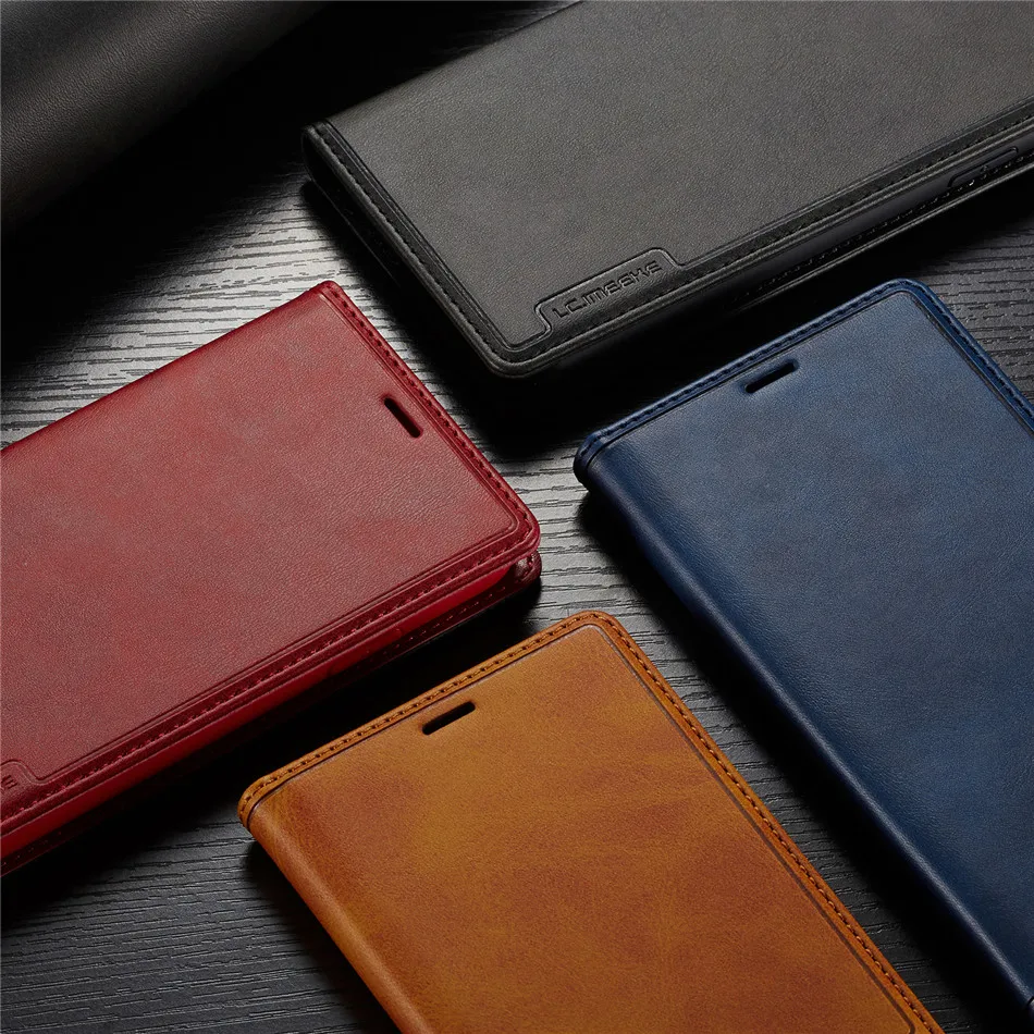 

Luxury Business Wallet Case For iPhone 6 6s 7 8 Plus 11 12 Pro Max 12 Mini X XS Max XR SE 2020 PU Leather Card Slots Shell Cover