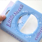 Альбом для фотографий, 3 дюйма, с отверстиями в виде сердца, держатель для визиток из ПВХ, сумка для визиток, мини-держатель для фотографий