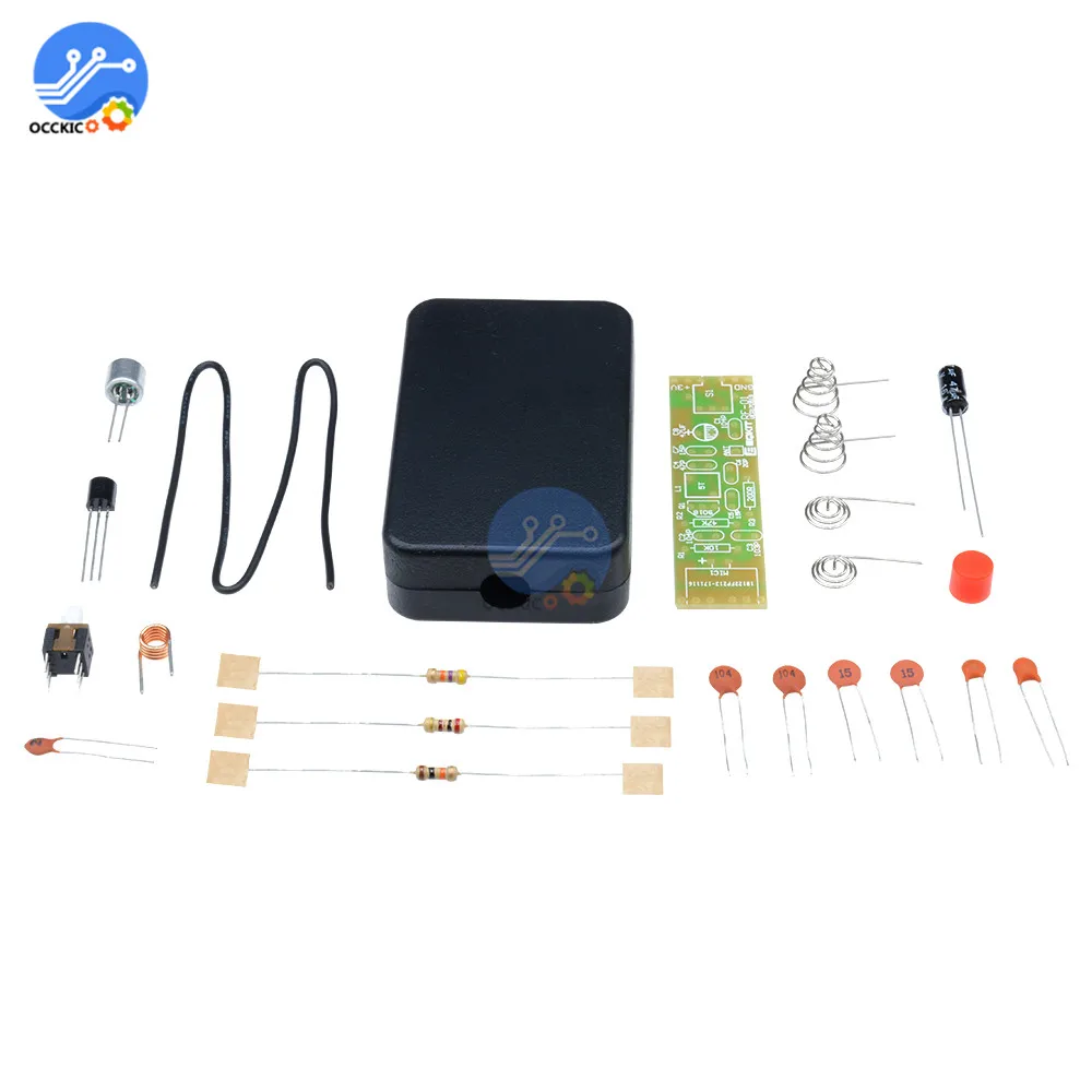 FM Frequency Module 70-110MHz 1.5V Wireless Microphone Transmitter Board Parts Kits with Shell Case | Электроника