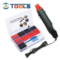 diy hot air gun and polyolefin heat shrink tubing glue power phone repair tool hair dryer soldering supporting seat shrink