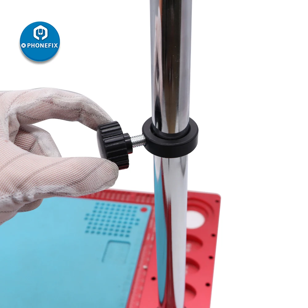 Промышленный стереомикроскоп 32 мм 25 с кольцом-держателем винтом предотвращающим