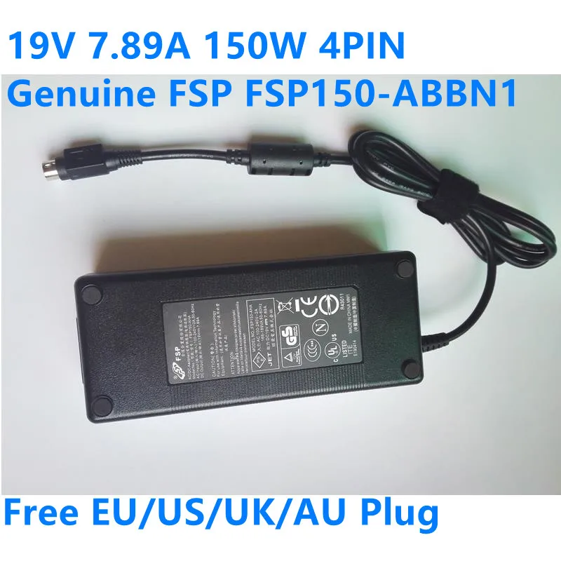 Оригинальный адаптер переменного тока FSP150-ABBN1 19V 7.89A 150W 4PIN для FSP150-ABBN2 TOBII TX300 GETAC X500