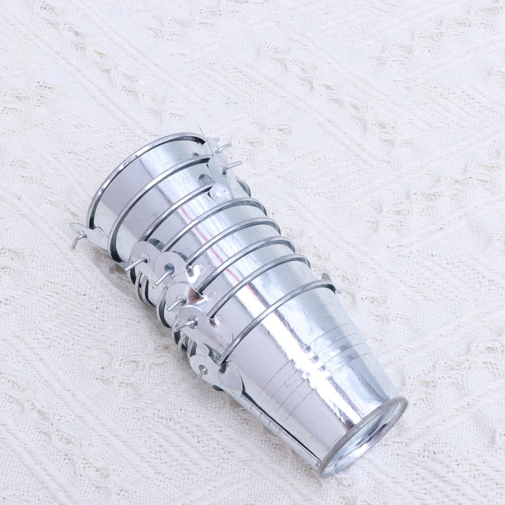 24 шт. жести мини металлическое ведро цветочные горшки для дома и отделанные