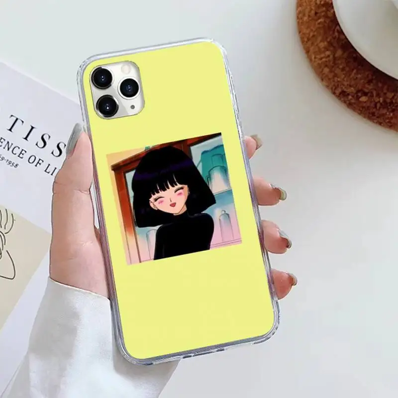 

Anime Sailor Moon Cartoon photo Phone Case For iphone 12 5 5s 5c se 6 6s 7 8 plus x xs xr 11 pro max