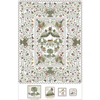 jigsaw garden full of flowers counted 11ct 14ct 18ct cross stitch sets diy wholesale cross stitch kits embroidery needlework