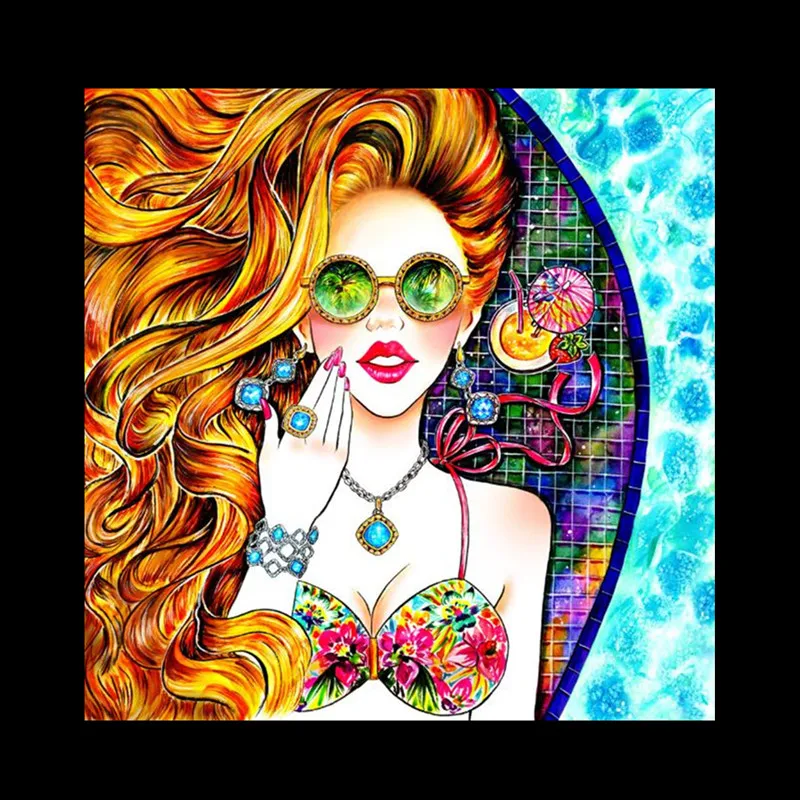 

Embroidery Patch Printed Summer Women Deal With It Clothes Pattern Decoration DIY Fashion Style Large Biker Patches