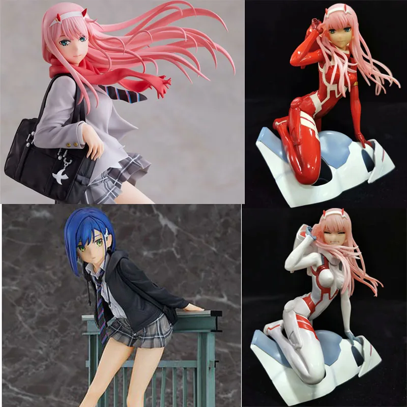 

Newest DARLING In The FRANXX Zero Two Sexy Girl Anime PVC Action Figures Toys Anime Figure Toy Collection For Kids Gift