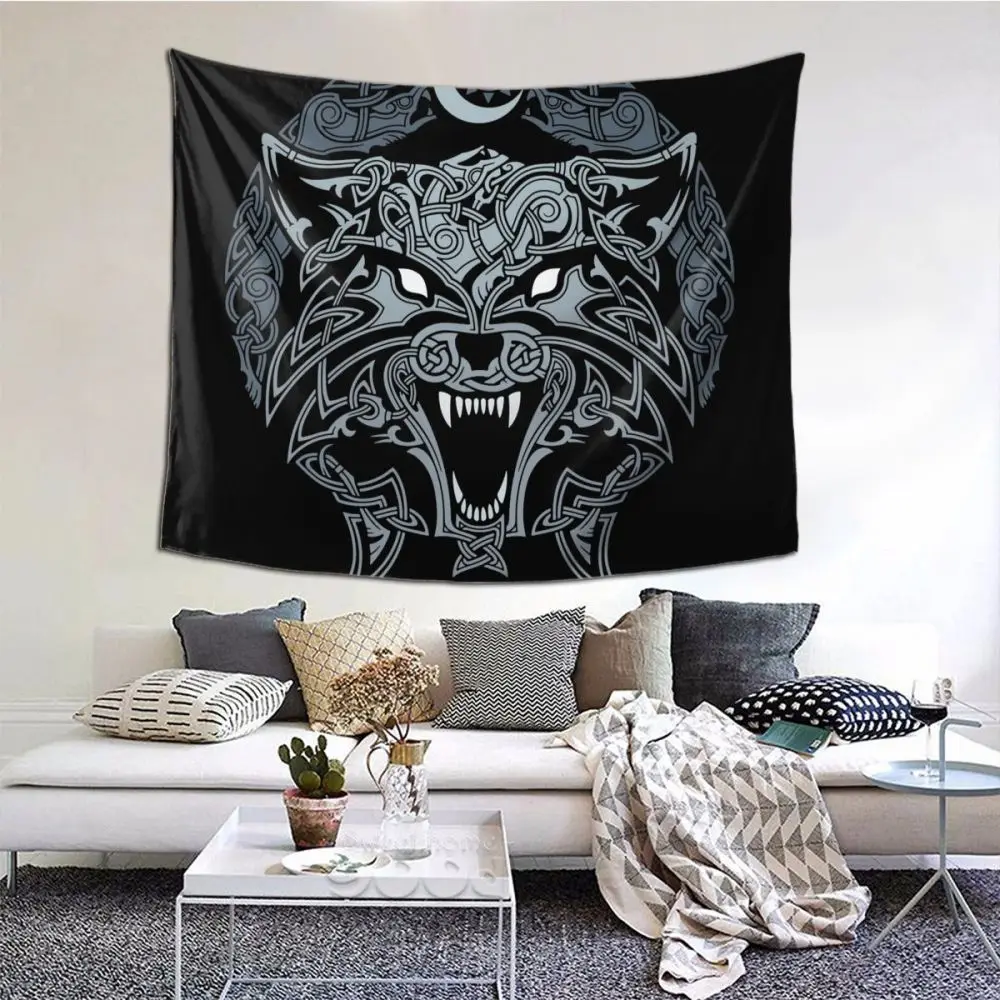 Волков Добро пожаловать в гости! Викинги валгаллы Одина гобелен настенный