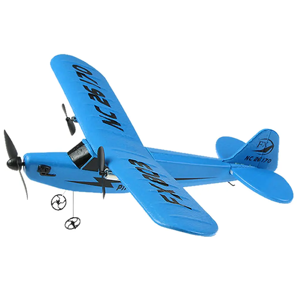 

2021 NEW Airplane Remote Control Plane RTF Kit EPP Foam 2.4G Controller 150 Meters Flying Distance Aircraft Global Hot Toy