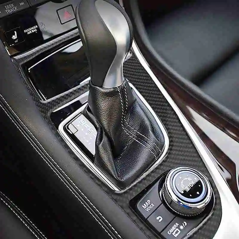 Наклейка на панель переключения передач автомобиля для Infiniti Q50 Q60 2014 2019 украшение