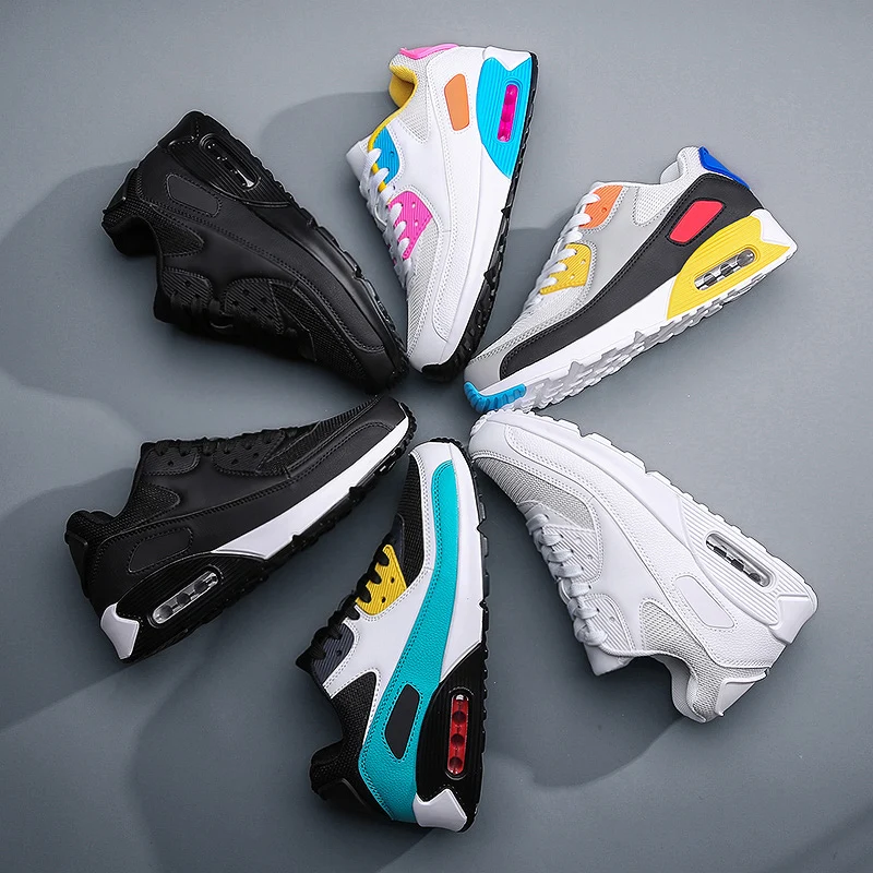 

Women Sneakers Breathable Air Cushion Men's Sport Shoes Fashion Couple Casual Shoes Comfortable Outdoor Jogging Shoes Zapatillas