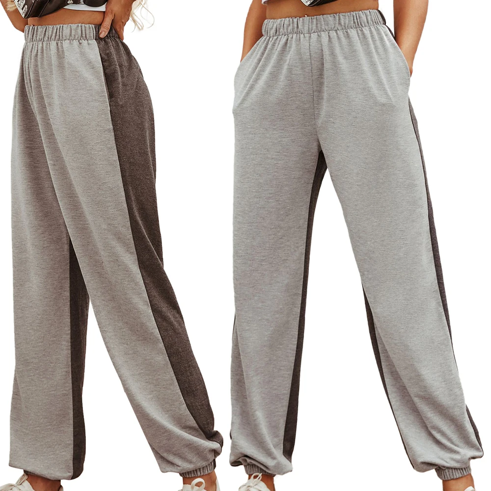 

VICABO Womens Casual Joggers Trousers Regular Tracksuit Bottoms Gym Jogging Loose Running Pants Lounge Wears Sweatpants