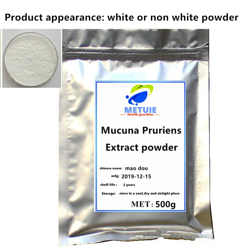 Органический экстракт Mucuna Pruriens 98% L-Dopa порошок блеск для лица фестивальный Топ ahcc