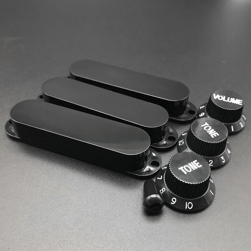 3 шт. одновитковая катушка гитарный звукосниматель Чехлы Пластик громкость звука