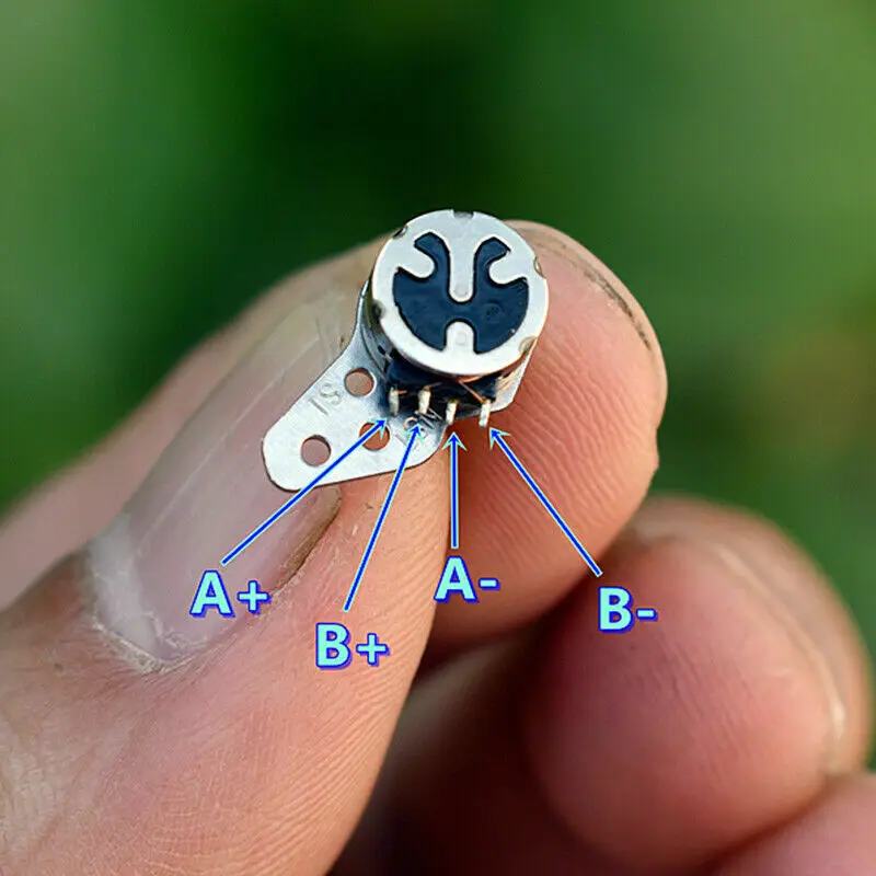 5 шт. драгоценный Nidec Ультра-мини Шаговый двигатель 2-фазы 4-провода Линейный винтовой слайдерный блок гайки с подвижным столом для цифровой камеры.