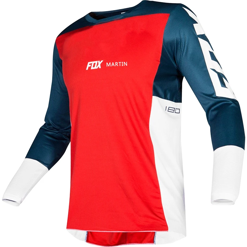 

Men's Downhill MARTIN Fox Jerseys Mountain Bike MTB Shirts Offroad DH Motorcycle Jersey Motocross Sportwear Clothing FXR 2021