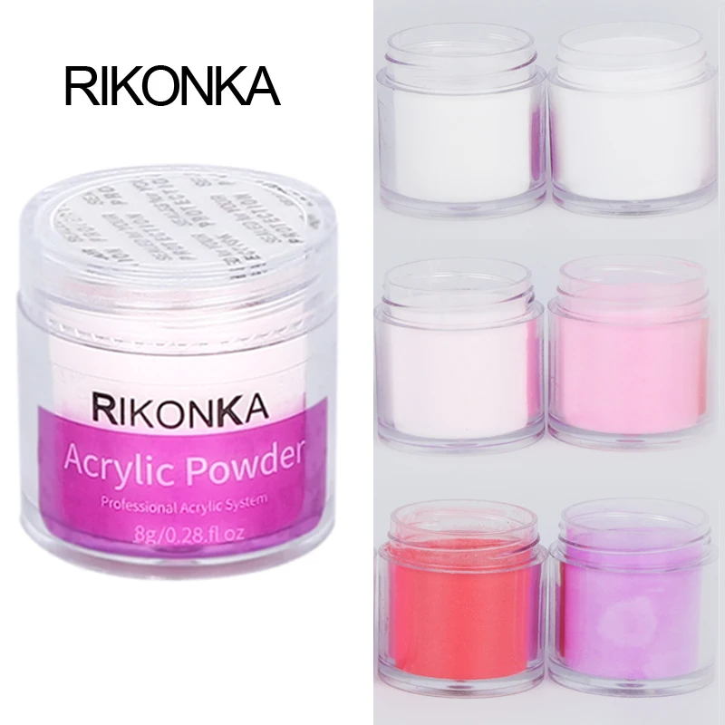 Акриловая Пудра 8 г полигель для ногтей дизайна украшения набор