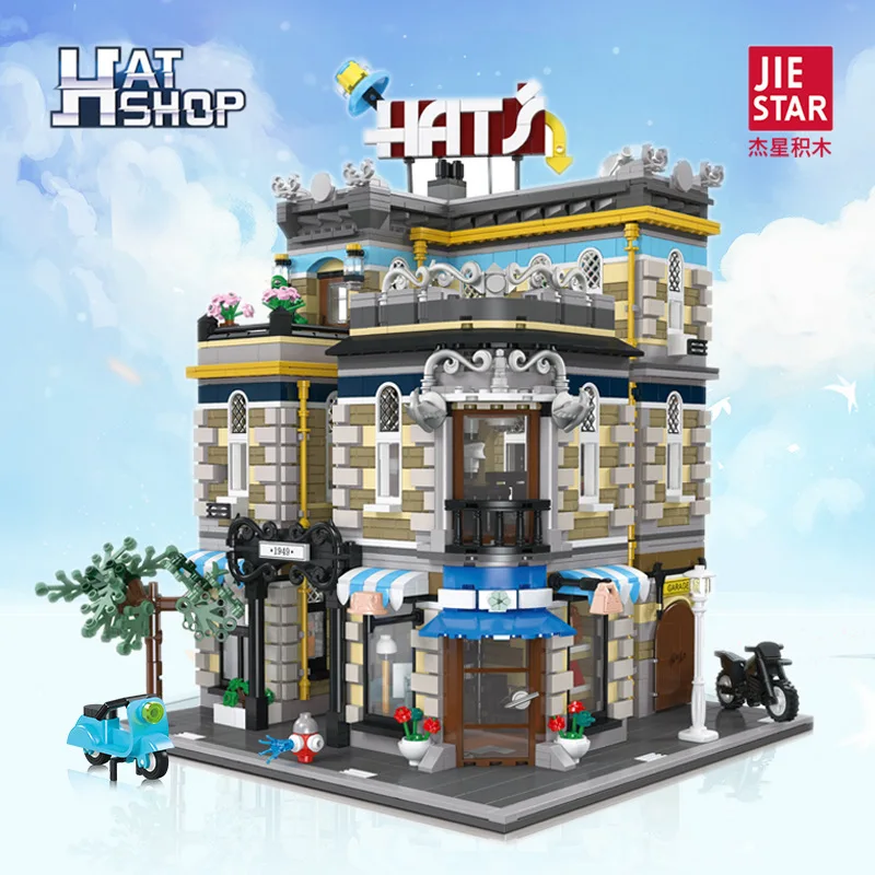 

3140 шт., Модульные строительные блоки Moc для дома, сада