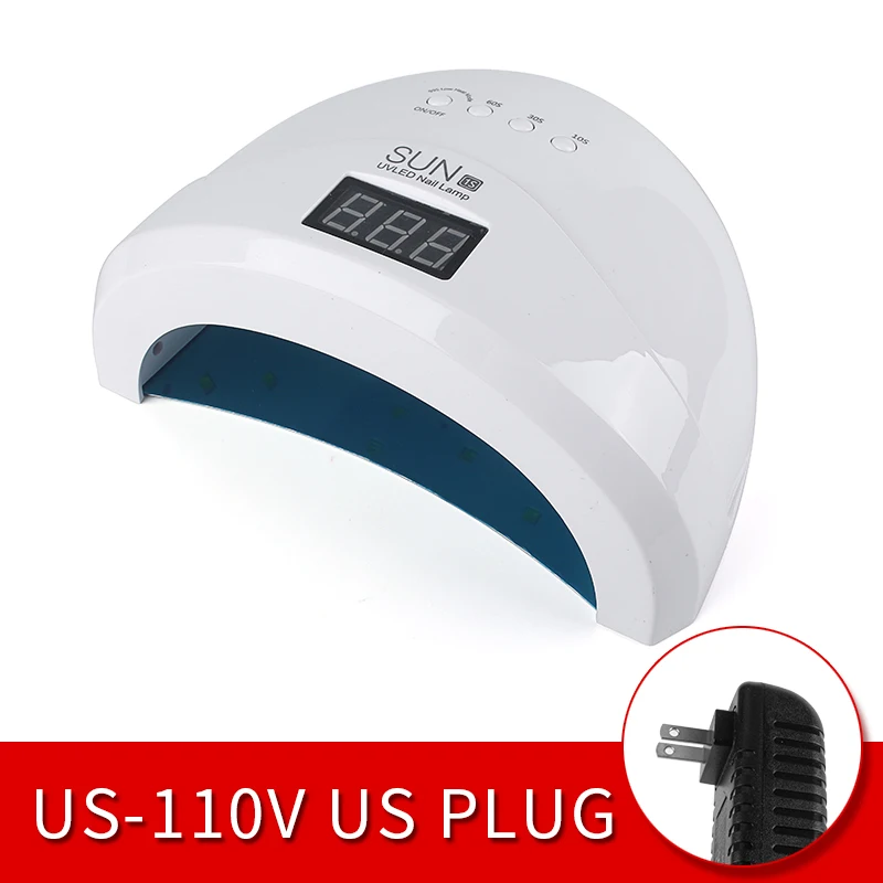 

Dual hand UV Gel Polish nail art Tool Curing Quickly Fingernail Led Lamp 30pcs bead For Manicure Drying Sensor Nail Dryer