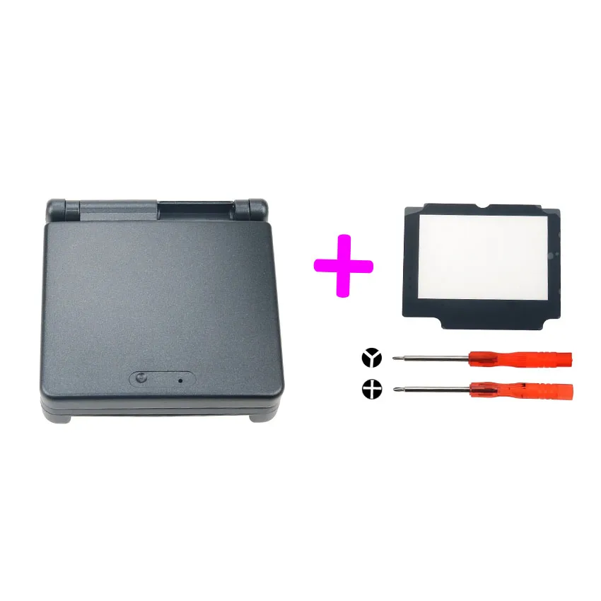 C Cltgxdd мультфильм полный корпус оболочки с кнопкой Замена для Nintendo Gameboy Advance SP для GBA SP игровая консоль чехол - Цвет: C