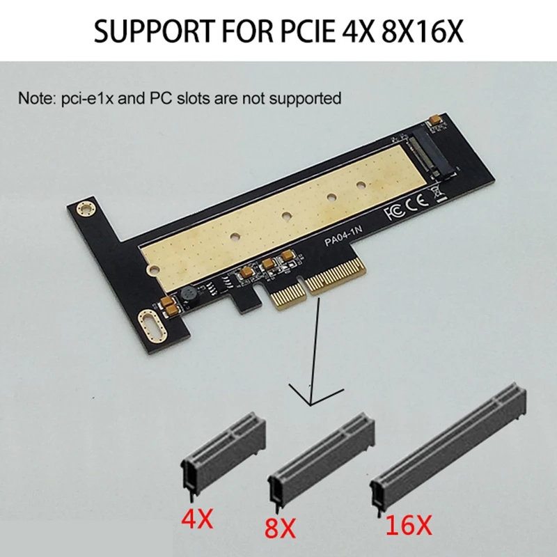 

M.2 NVME to PCIE Adapter Card GEN3 SSD Expansion Card M.2 NVME PCIE Protocol