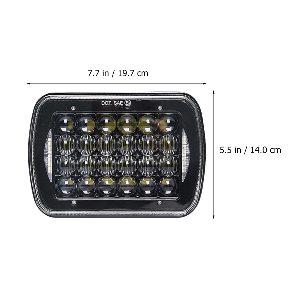 

85W 24 LED Working Light Square High Low Beam Spotlight Universal For Off-Road SUV ATV Trucks Car Accessories