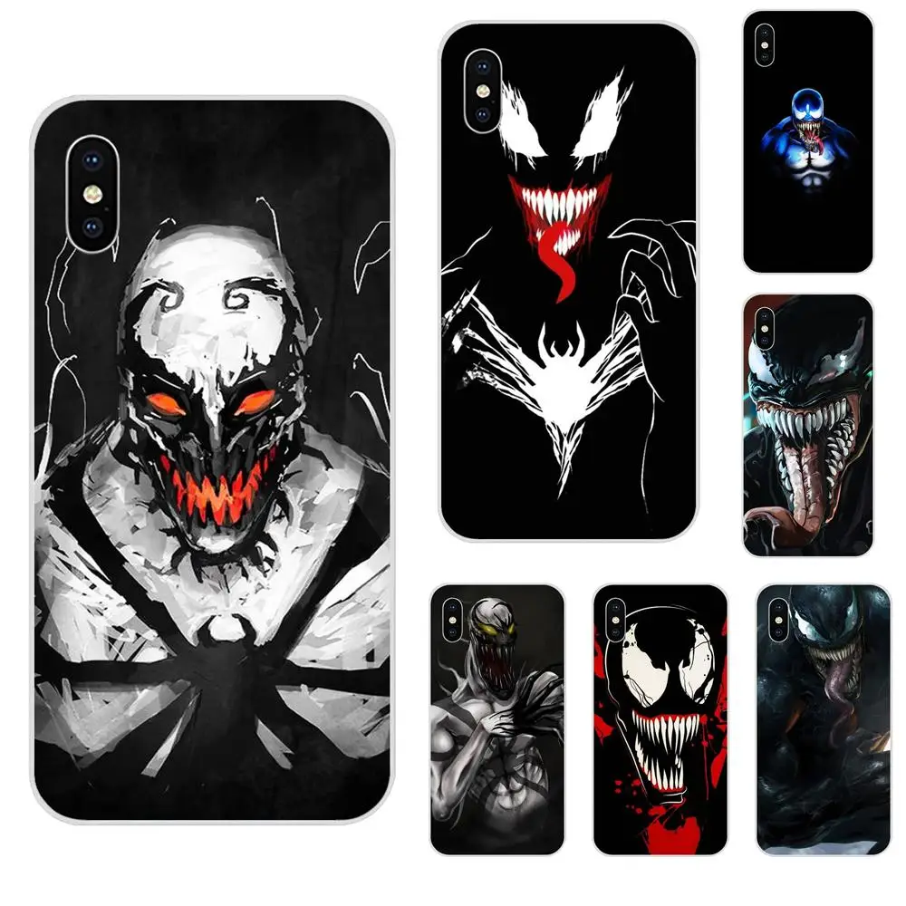 Мягкий чехол Venom Marvel для LG G2 G3 G4 G5 G6 G7 K4 K7 K8 K10 K12 K40 Mini Plus Stylus ThinQ 2016 2017 2018 | Мобильные
