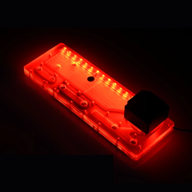 BYKSKI резервуар для воды Cougar PANZER EVO чехол водяного охлаждения поддержка насоса DDC RGV