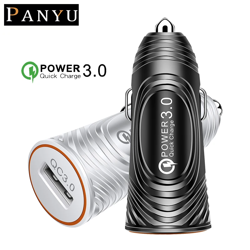 

3A Fast Charging 1 USB Car Charger Quick Charge 3.0 Universal Mobile Phone Car-Charger For Xiaomi Samsung S10 Huawei Mate 30